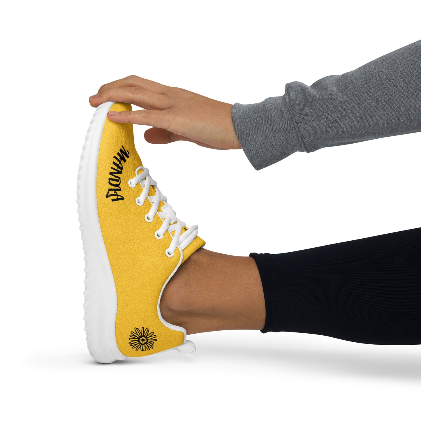 MM Female YELLOW classy athletic shoes