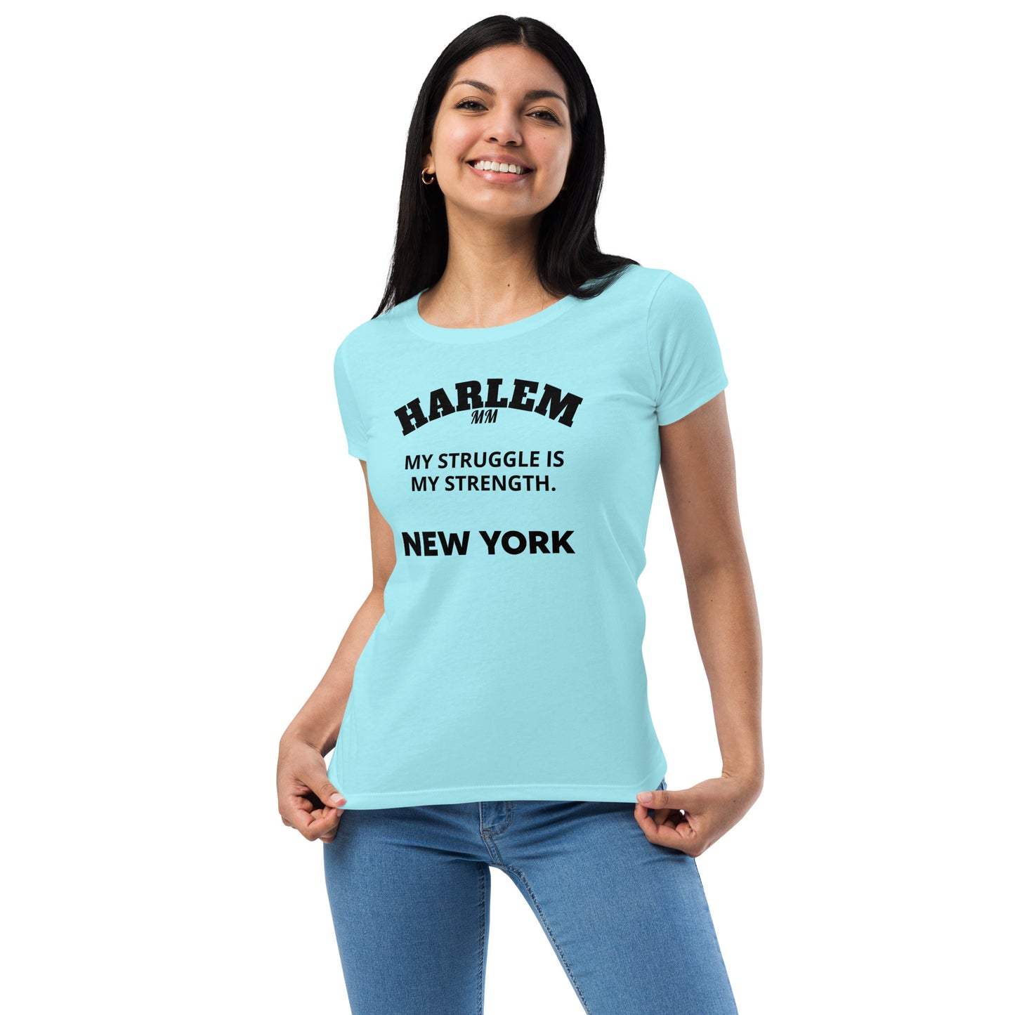 Women’s HARLEM fitted t-shirt