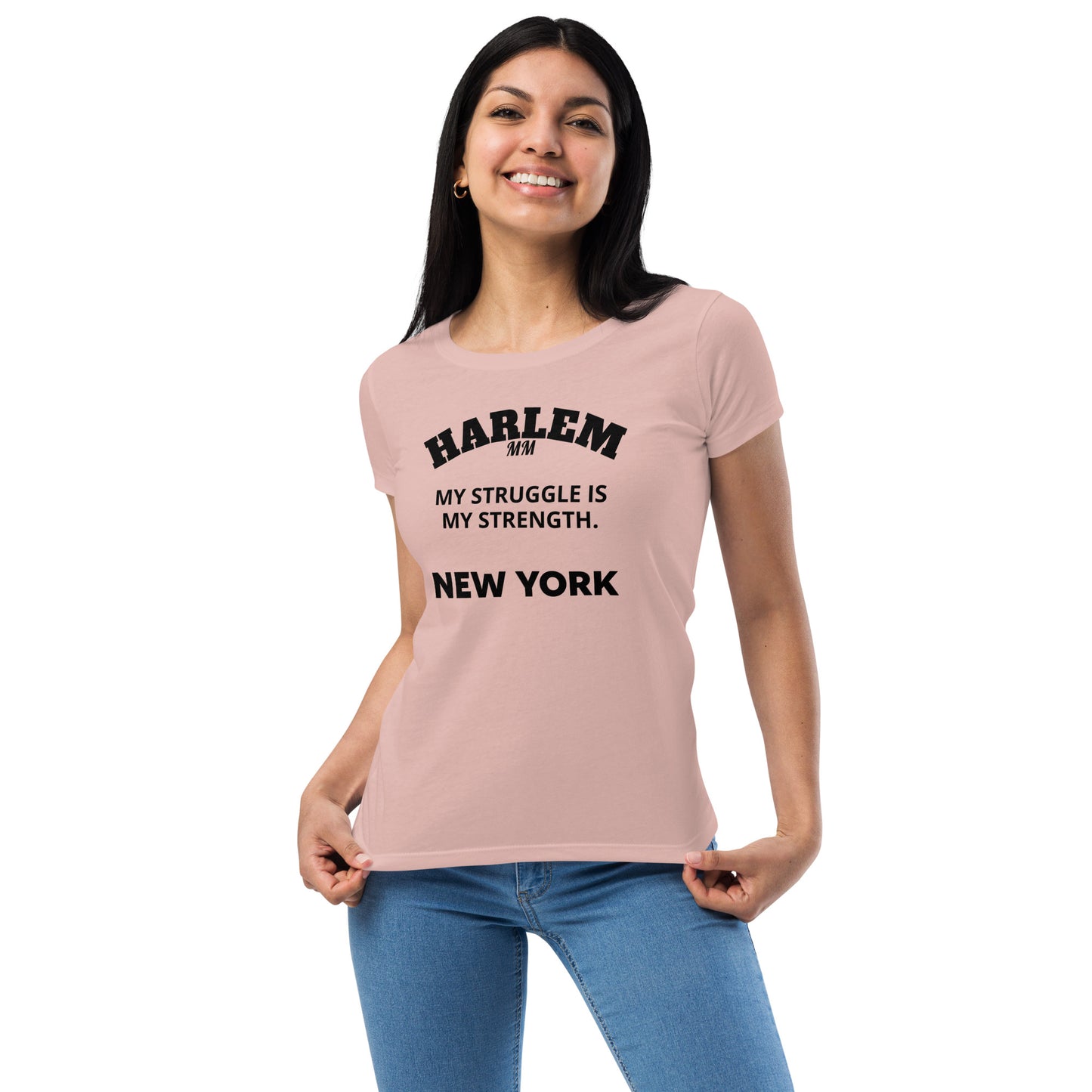 Women’s HARLEM fitted t-shirt