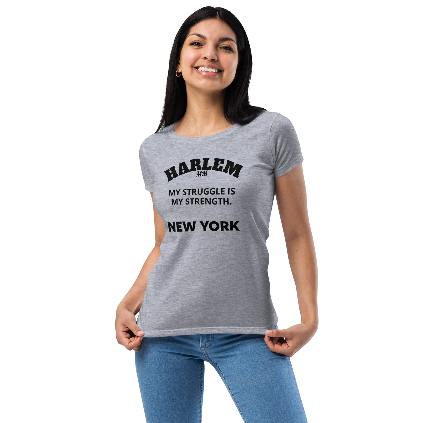 Women’s HARLEM fitted t-shirt