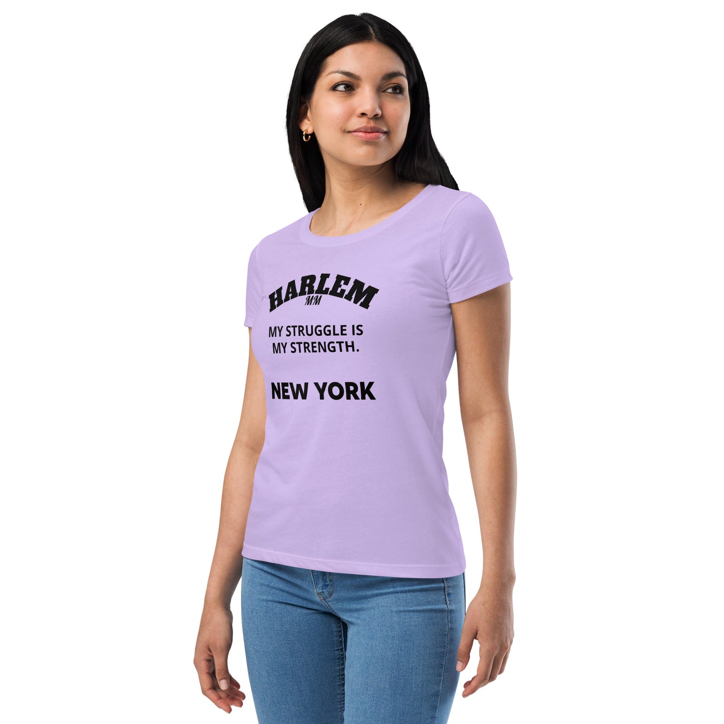 Women’s HARLEM fitted t-shirt