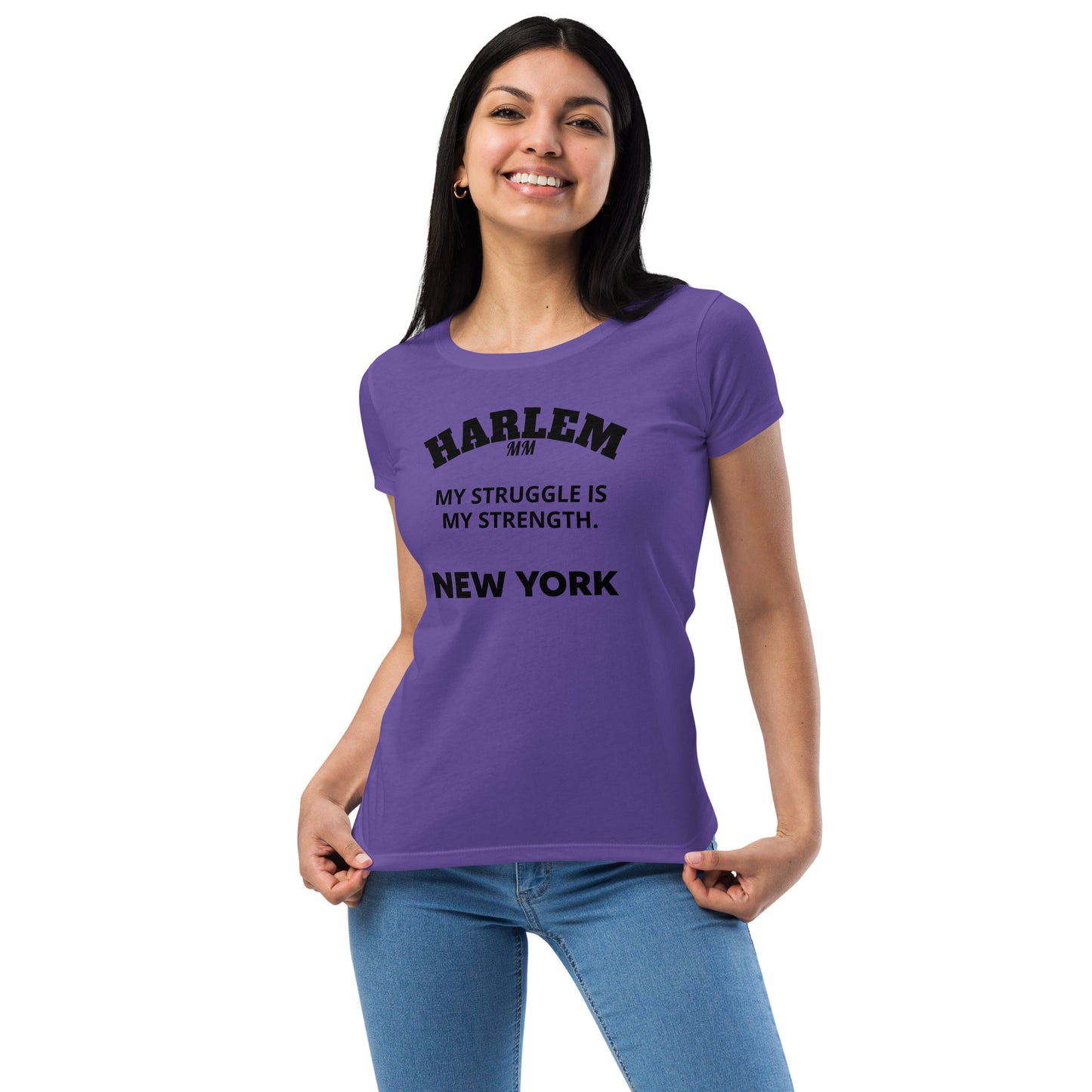 Women’s HARLEM fitted t-shirt