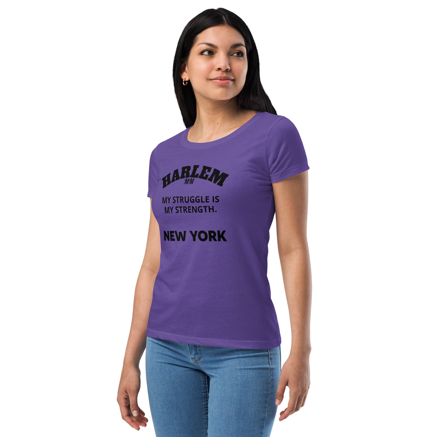 Women’s HARLEM fitted t-shirt